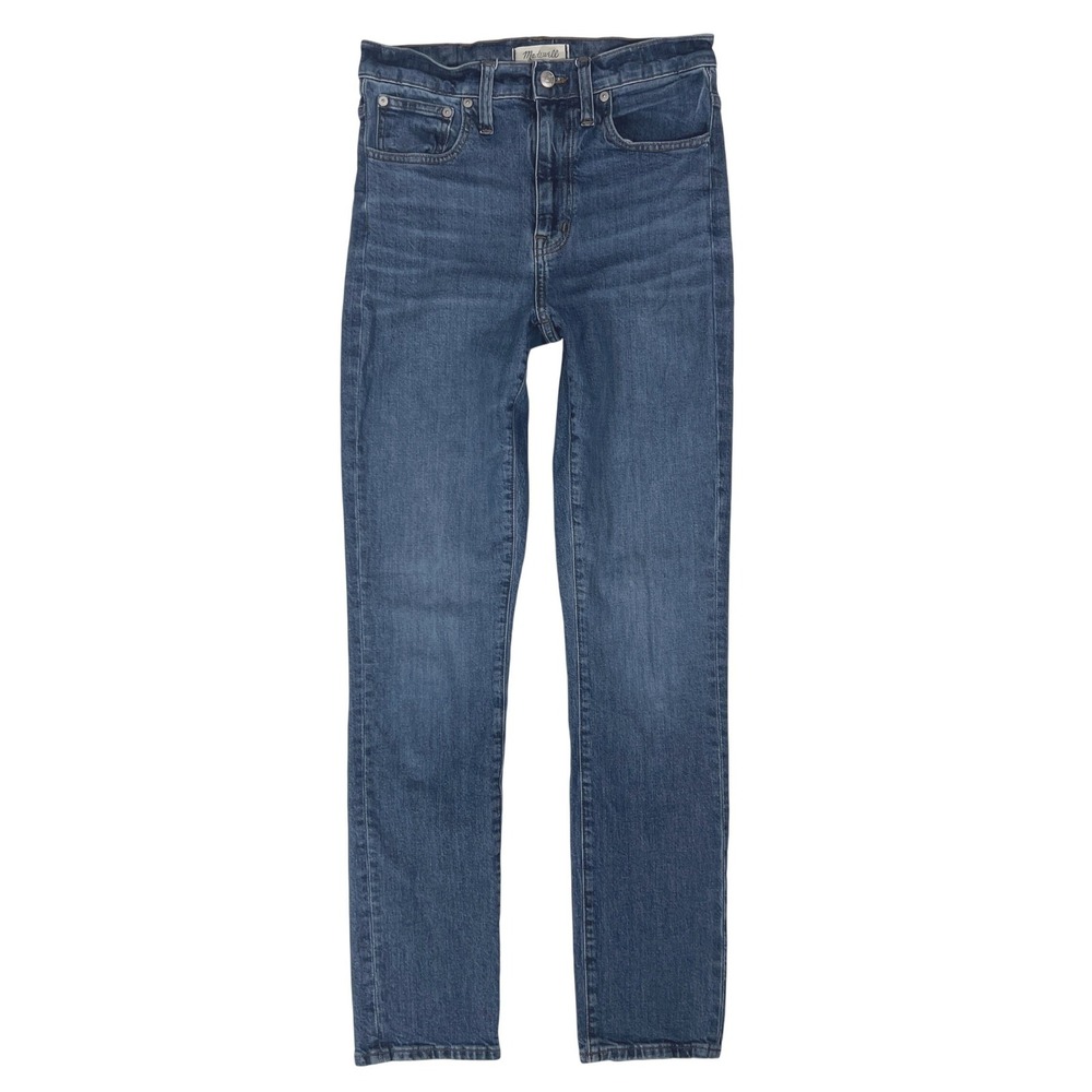 Madewell High Rise Slim Boyjean Jeans 27T Straight 90s Minimalist 27 4 5 Casual